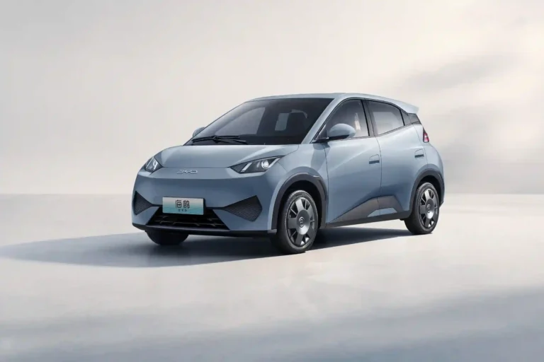 BYD Seagull EV 2024 модель, доступный электромобиль от BYD Auto, дизайн экстерьера