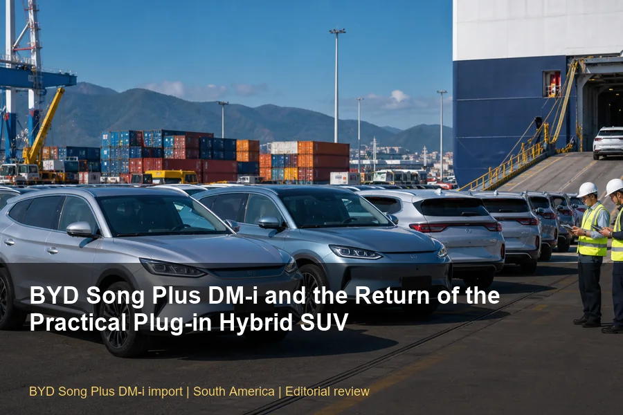 BYD Song Plus DM-i import main image for BYD trade readers
