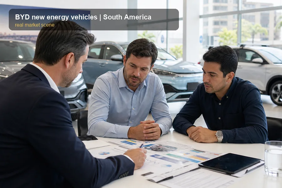 How BYD's Vertical Integration Changes Export Pricing Conversations real scene image for BYD importers in South America