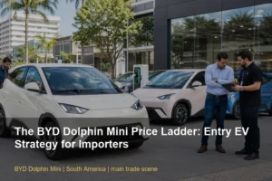 The BYD Dolphin Mini Price Ladder Entry EV Strategy for Importers main image for BYD Dolphin Mini importers