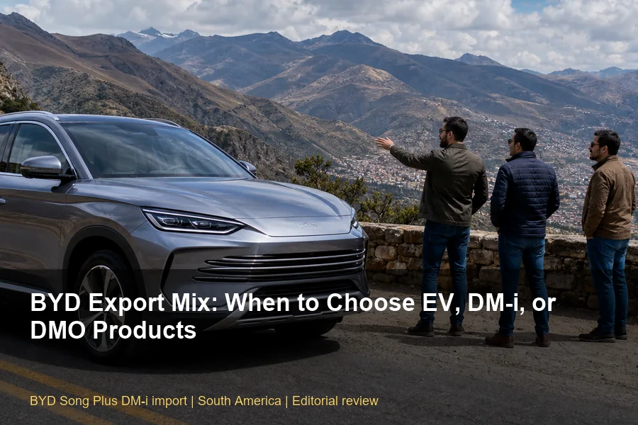 BYD Song Plus DM-i import main image for BYD trade readers