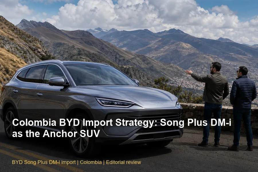BYD Song Plus DM-i import main image for BYD trade readers