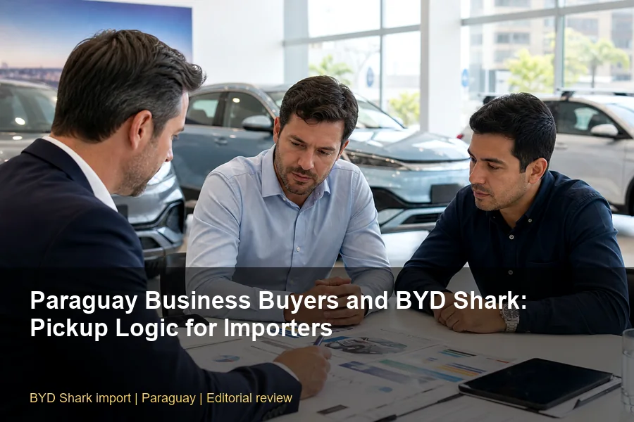 BYD Shark import main image for BYD trade readers