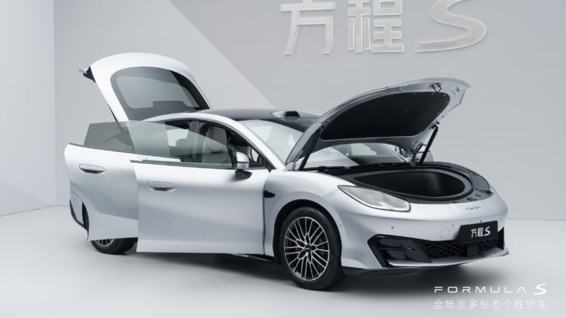 BYD Fang Cheng Bao Formula S Lineup Starts Pre-Orders in China