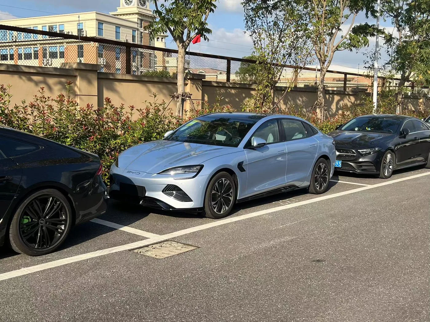 BYD Seal parked on a street
