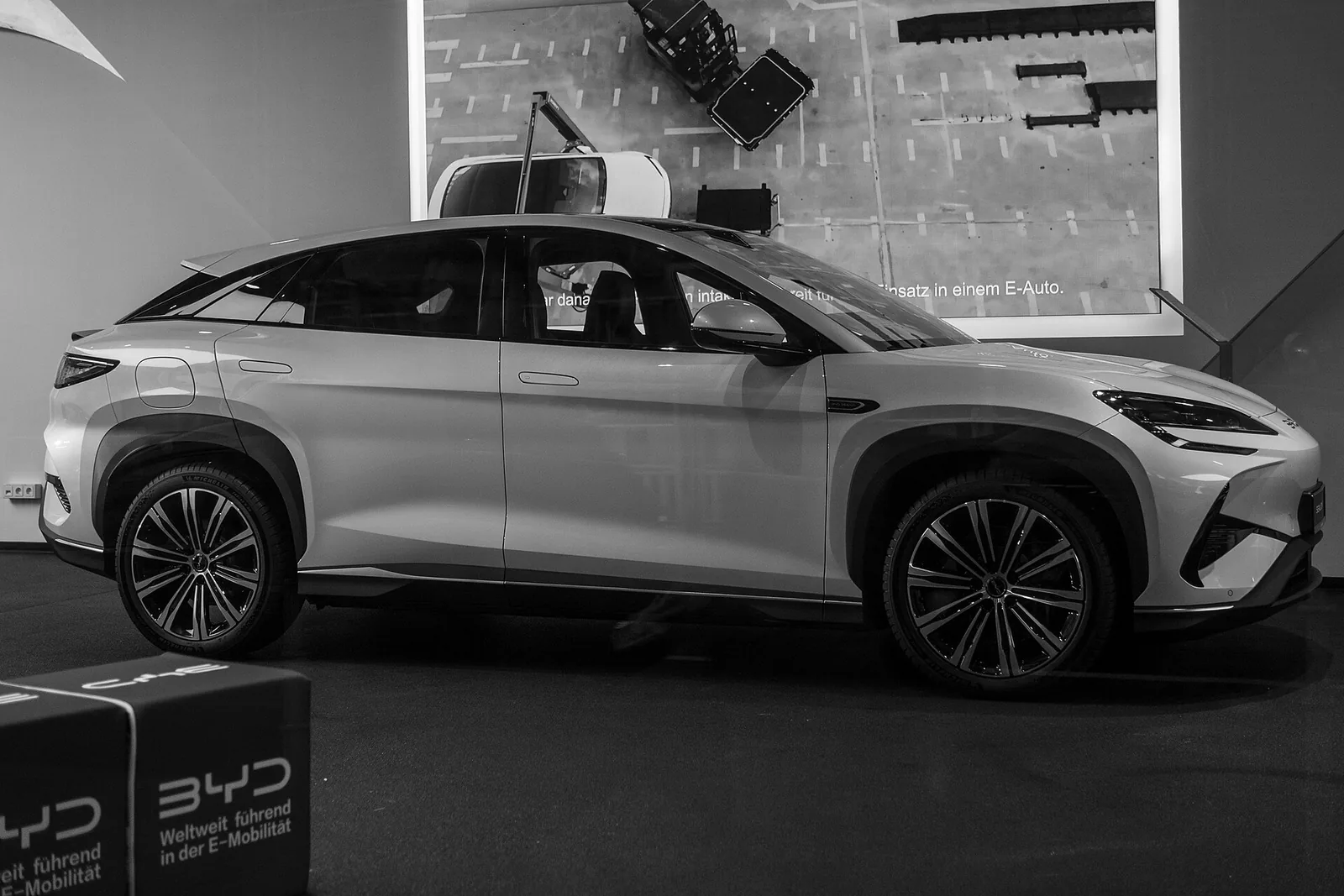 BYD Sealion 7 at the IAA-style Frankfurt event