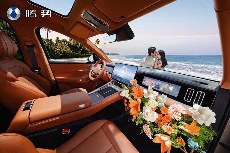 Электромобиль BYD Denza N8L выйдет на рынок 14 сентября с аккумулятором емкостью 130 кВт·ч, запасом хода 960 км и объемом багажника в передней части кузова 208 л