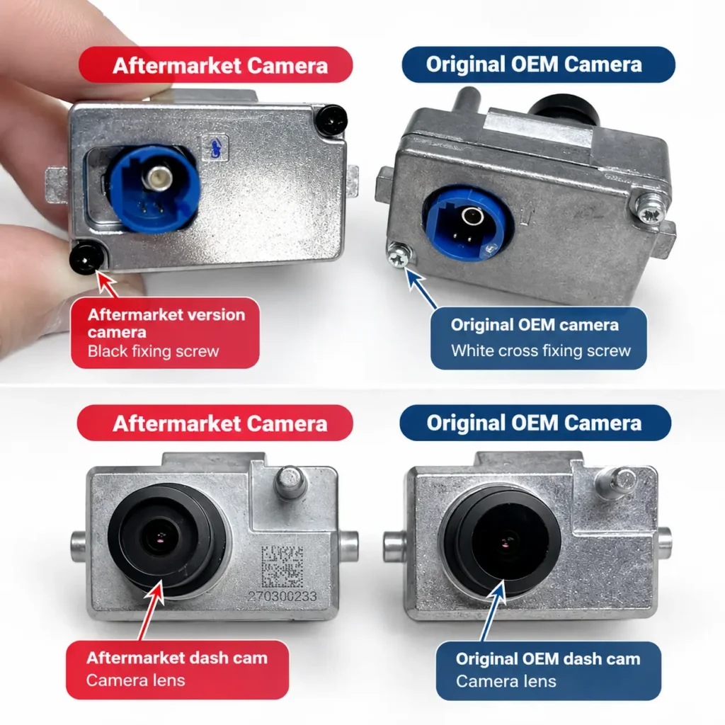 BYD after market camera vs original oem camera