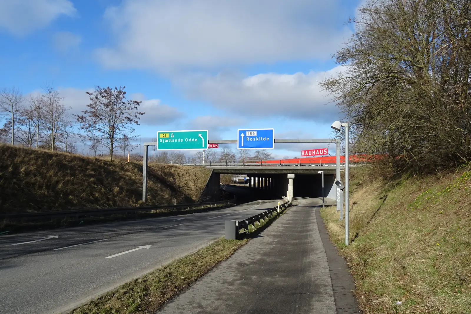 Danish highway traffic