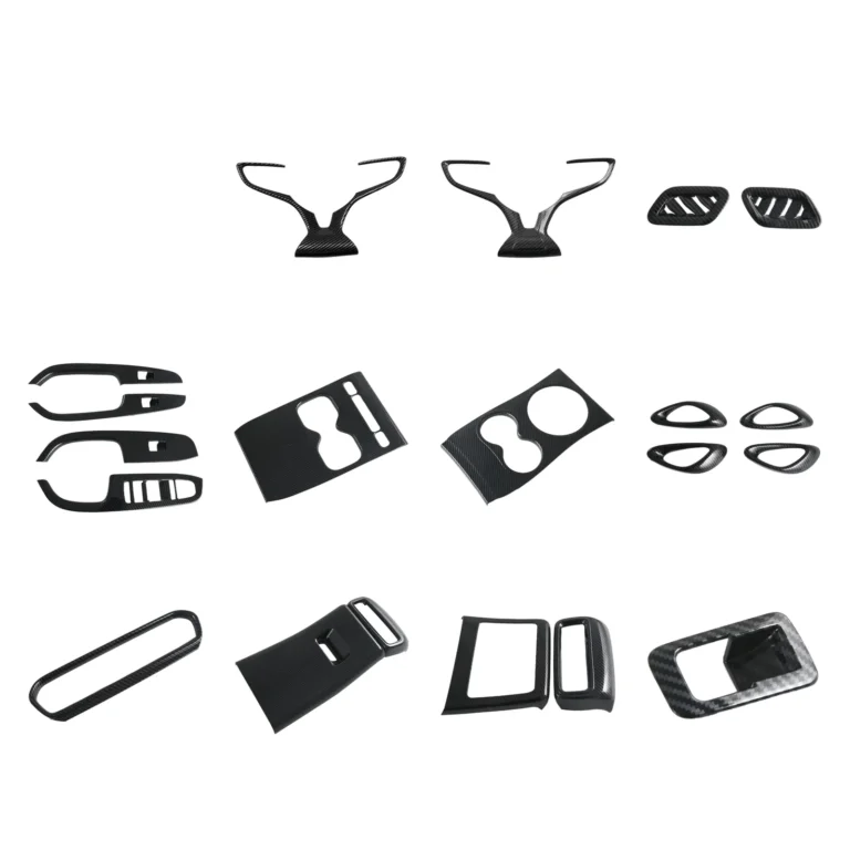 Accessoires de garniture intérieure BYD Car China BYD SEAL 5 motif fibre de carbone pour BYD SEAL 5 - Collection d'accessoires de garniture intérieure