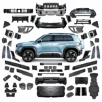 byd ti 3 replacement parts front bumper door SKIRT