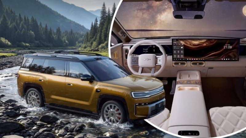 Interior do BYD Fang Cheng Bao Ti 9 revelado antes do lançamento na China