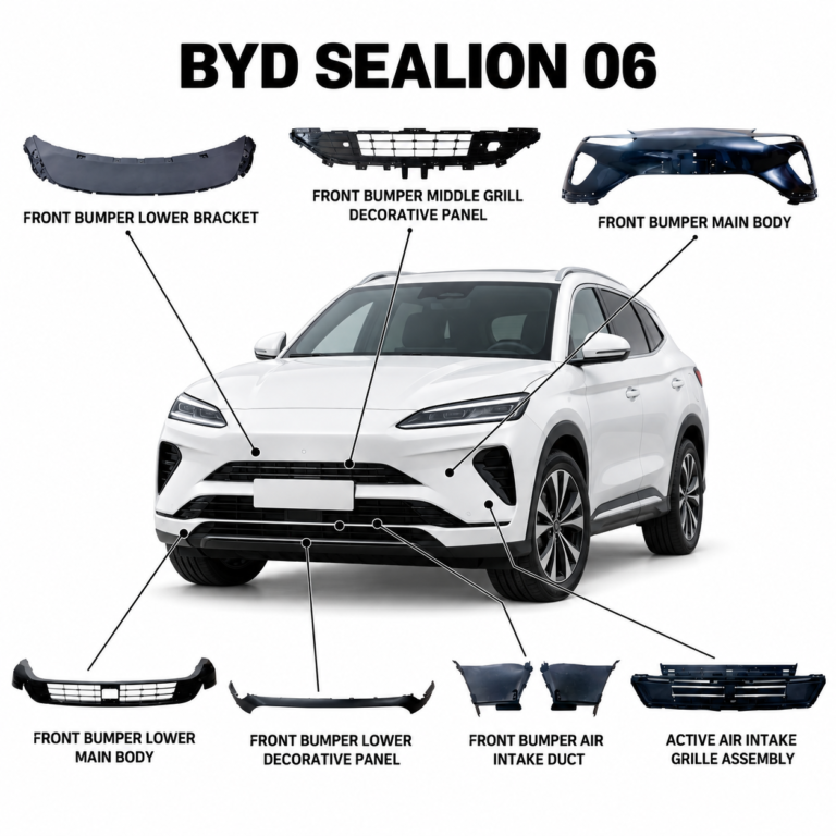 BYD Car China BYD Sealion 06 Replacement Exterior Parts for vehicle-specific aftermarket replacement