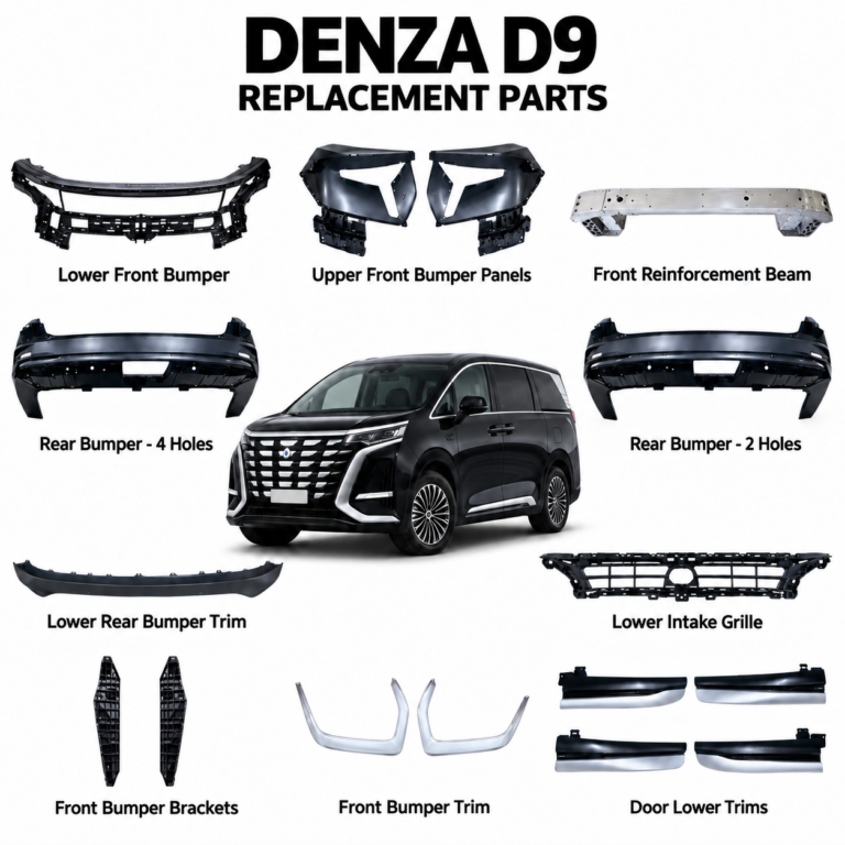 BYD Car China Denza D9 Replacement Exterior Parts for vehicle-specific exterior repairs