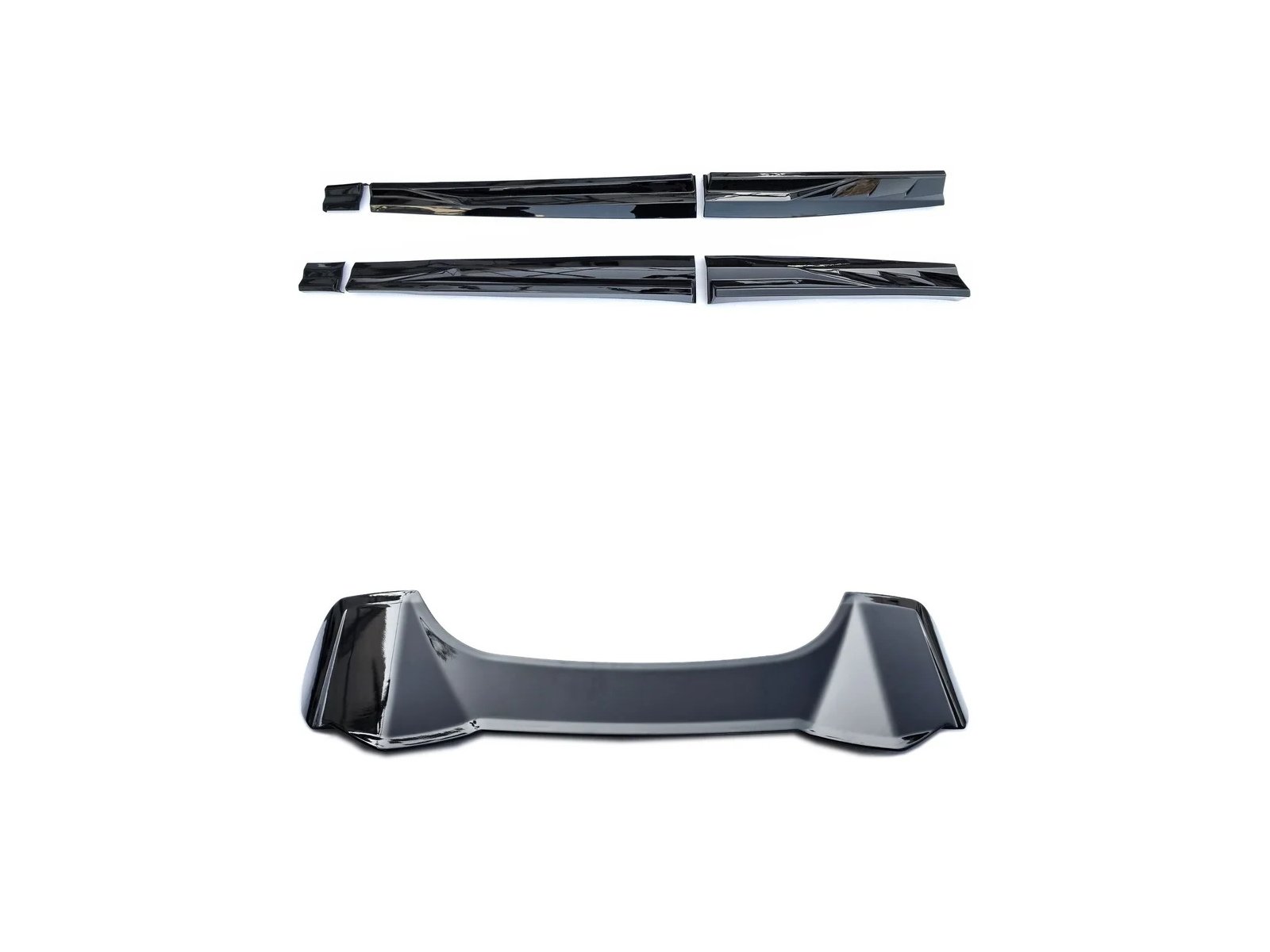 Kit de Carroçaria Preto Brilhante Yirox para BYD Sealion 7 2024-2025 para estilo exterior completo