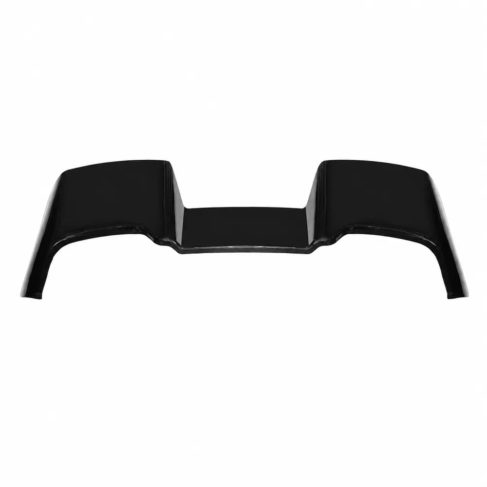 Spoiler de teto traseiro em preto brilhante para o BYD Dolphin, mostrado num fundo branco