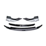 BYD ATTO 3 front lip previous version silver and black