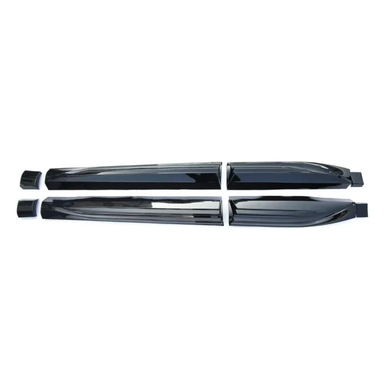 BYD ATTO 3 side skirts latest version gloss black