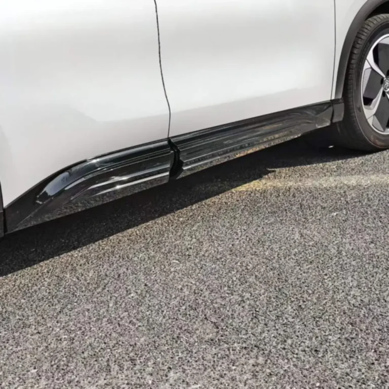 saias laterais BYD ATTO 3 versão mais recente preto brilhante