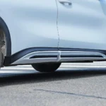 BYD ATTO 3 side skirts previous version close up