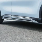 BYD ATTO 3 side skirts previous version installed