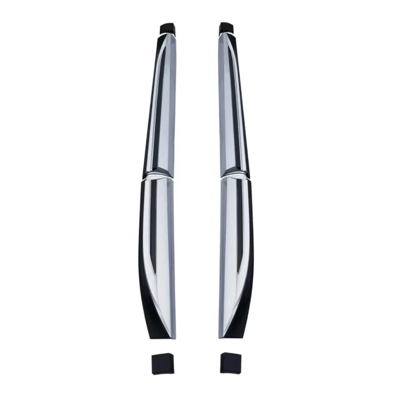 BYD ATTO 3 side skirts latest version gloss black