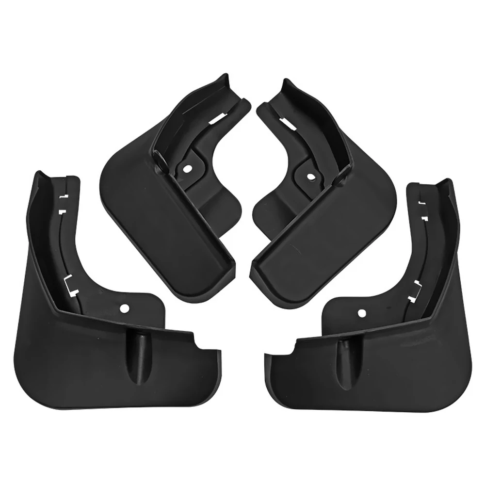 BYD ATTO 3 / Yuan Plus mud flaps 4-piece set on a white background