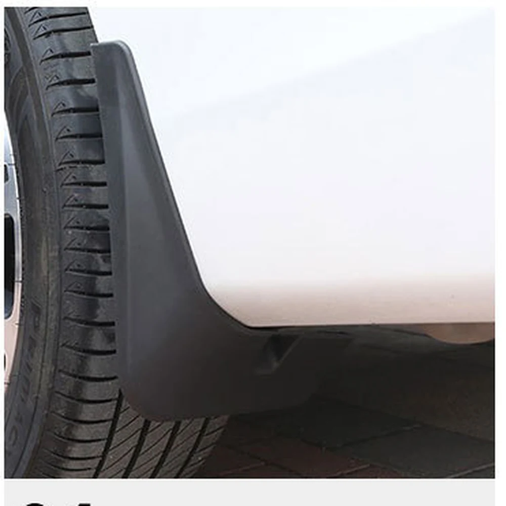 BYD ATTO 3 / Yuan Plus mud flap installed at rear wheel