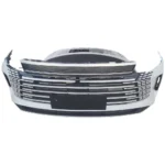 BYD Destroyer 05 front bumper in white with horizontal grille bars and license plate area