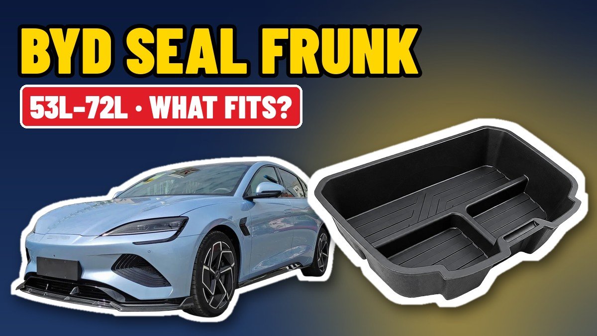 Flap Support Racks BYD Seal Boot Space and Frunk: Capacity and What Fits