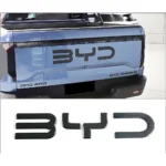 شعار ألياف الكربون لسيارة BYD Shark 6 على الباب الخلفي