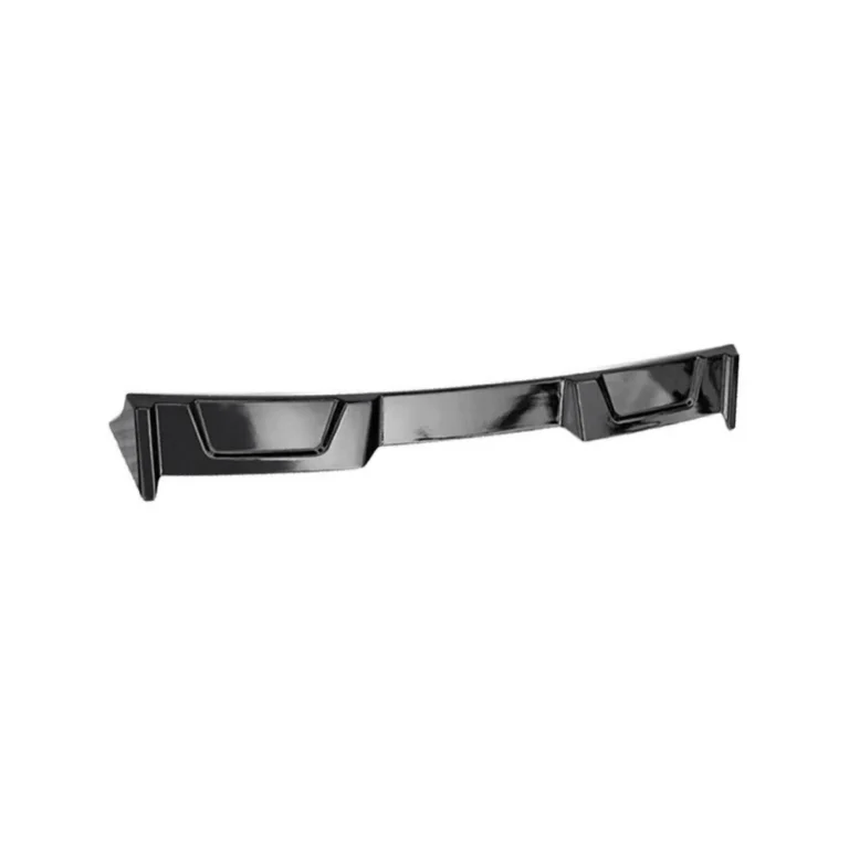 Gloss black ABS roof spoiler for the BYD Shark 6 pickup on a white background