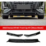 Denza D9 2022-2024 MC front lip kit in gloss black