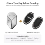 Fangchengbao Smart Key Type A Cover Compatibility Guide