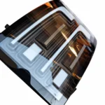 Detalle de la lente y guía de luz de la luz trasera del Fangchengbao Titanium 7