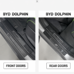 MARVIX BYD Dolphin kapı eşiği koruyucu montaj örneği